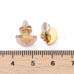 Ohrstecker aus 304 Edelstahl&nbsp;EJEW-Z089-37C-G