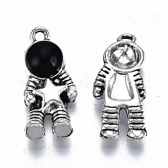 Подвески из эмали и сплава&nbsp;LS-X-ENAM-S127-030-RS