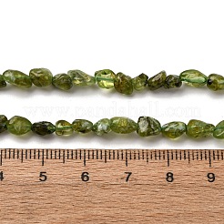 Perline peridoto naturale fili&nbsp;X-G-I389-A27