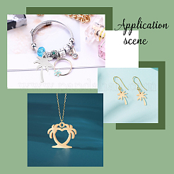 16 шт. 4 подвески из нержавеющей стали 201&nbsp;STAS-DC0002-73