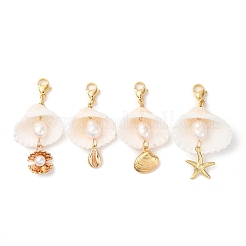 Подвеска в виде ракушки HJEW-TA00344