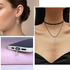 Ciondoli in lega 10 pz 5 stili styles&nbsp;FIND-TADJ0001-26A
