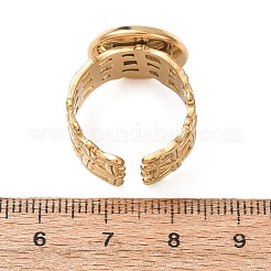 Componentes del anillo del brazalete de acero inoxidable 304 con bisel tejido&nbsp;SA-CBAD8FA-01G-04