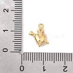 Латунь стекло кулоны KK-P340-55G