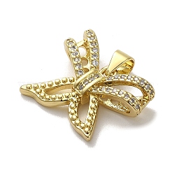 Покрытие стойки латунь микропаве прозрачные подвески из кубического циркония&nbsp;KK-R158-06G