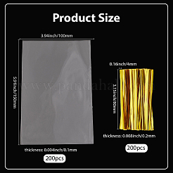 Полипропиленовые пакеты из полипропилена OPP-SP0001-05B