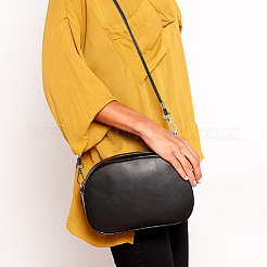 1 шт. чёрные ремни для сумки из искусственной кожи&nbsp;PURS-CL0001-15A