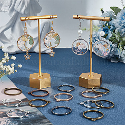 60 шт. подвески из двухцветного сплава с открытой задней частью FIND-OC0003-39