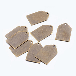 Металлические бирки KK-N0001-03AB