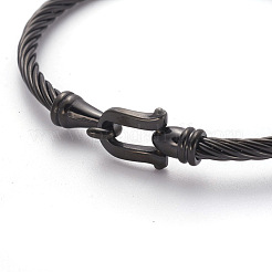 Браслеты из нержавеющей стали 304&nbsp;BJEW-L642-20B