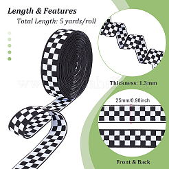 5 ярд полиэстеровой эластичной ленты SRIB-BC0001-11