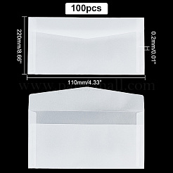 Leere Umschläge aus Pergamentpapier&nbsp;AJEW-WH0038-98A