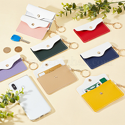 8 шт. 8-х цветные кошельки из искусственной кожи AJEW-WR0001-19