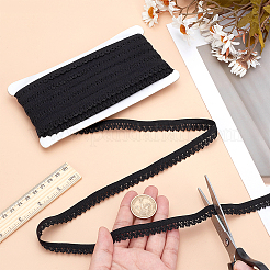 20 м нейлоновых эластичных односторонних кружевных лент пико OCOR-WH0101-48B