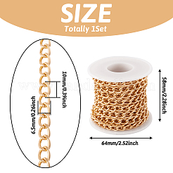 Алюминиевые скрученные бордюрный цепи CHA-TA0001-01G