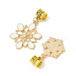 Рождественские эмалированные европейские подвески из сплава PALLOY-FS00013