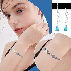 20 шт. 2 стиля 201 подвески-соединители из нержавеющей стали FIND-HY0001-18