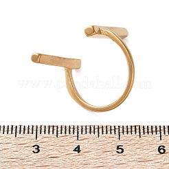 Ионное покрытие (ip) кольца из нержавеющей стали 304&nbsp;RJEW-H125-10G-17mm