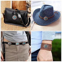 18 комплект 9-х стилей декоративных заклепок из сплава BUTT-TA0001-20