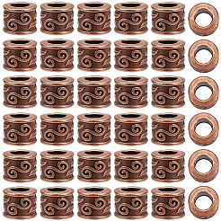 50 шт. европейские бусины в тибетском стиле&nbsp;FIND-SP0004-62