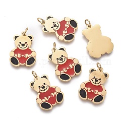 Эмалевые подвески из хирургической нержавеющей стали 316&nbsp;STAS-H100-12G