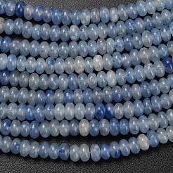 Естественно авантюрин бисер пряди G-L635-A03-4x2mm-02