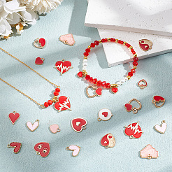 72шт 18 стиля подвески из сплава с эмалью&nbsp;ENAM-AR0001-61