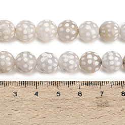 Chapelets de perles de style tibétain&nbsp;GG-NH0001-A04-10MM