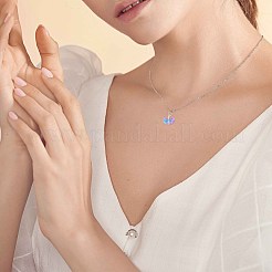 100шт гальваника прозрачная стеклянная бусина&nbsp;EGLA-SZ0001-42