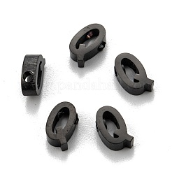Breloques en acier inoxydable 304 plaquées par ions (IP)&nbsp;STAS-K216-41Q-EB