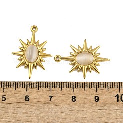 Подвески из нержавеющей стали 304 «кошачий глаз» STAS-L302-11G