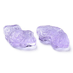 Perle di lampwork irregolari fatte a mano trasparenti&nbsp;LAMP-T017-11E