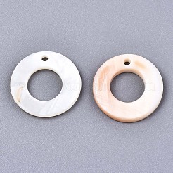 Подвески из натуральных пресноводных ракушек SHEL-S276-117