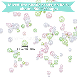 2 набор пластиковых бусин KY-SC0002-24C