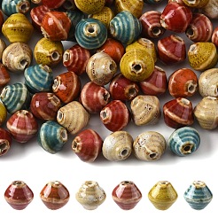 20шт фарфоровые бусины ручной работы&nbsp;PORC-YW0001-43A