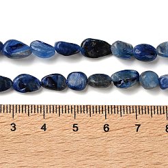 Натуральный кианитовые бисер пряди&nbsp;G-C268-A08-6x8mm