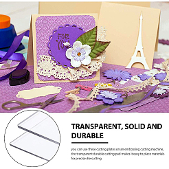 Transparente Acryl-Druckplatte&nbsp;OACR-BC0001-01
