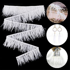 5м модная отделка из перьев страуса DIY-GF0009-45B-02