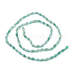 Perles en verre transparentes&nbsp;GLAA-P001-02A-05