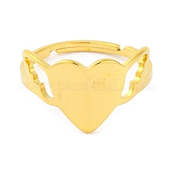 Регулируемое кольцо из нержавеющей стали 201 для женщин RJEW-D082-03E