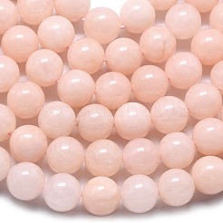 Chapelets de perles en jade de malaisie naturelle&nbsp;G-L645-A01-12mm-14