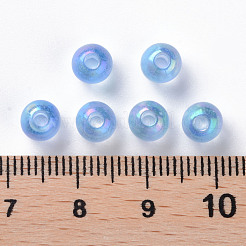 Perles en acrylique transparente&nbsp;MACR-S370-B6mm-749