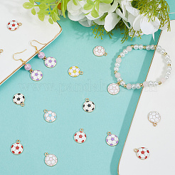 56шт 7 цвета сплава эмалевые подвески&nbsp;FIND-SC0016-11