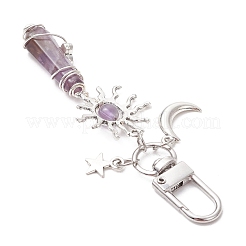 5 шт. подвеска в виде пули из натурального лазурита&nbsp;HJEW-JM03057