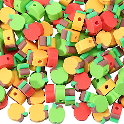 130 g handgefertigte Perlen aus Polymer-Ton&nbsp;CLAY-SC0002-63A