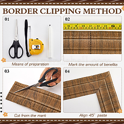 Самоклеящаяся полиэтиленовая контактная бумага&nbsp;AJEW-WH20004-32B-02