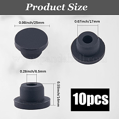 10шт силиконовые заглушки для отверстий&nbsp;AJEW-GF0011-66B