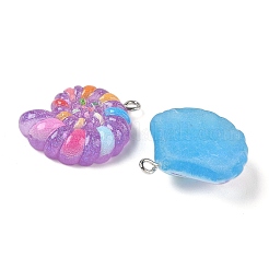 Подвески из непрозрачной смолы&nbsp;RESI-Z040-06P-01