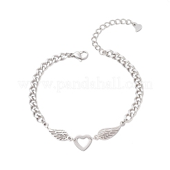 201 браслет из нержавеющей стали&nbsp;BJEW-JB12936