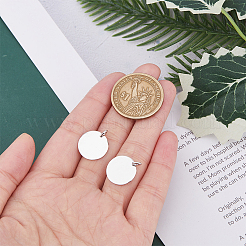 2 шт. 925 подвески из стерлингового серебра с родиевым покрытием STER-DC0001-43